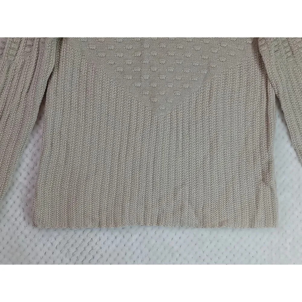 41 Hawthorn Girls XL Beige Textured Sweater